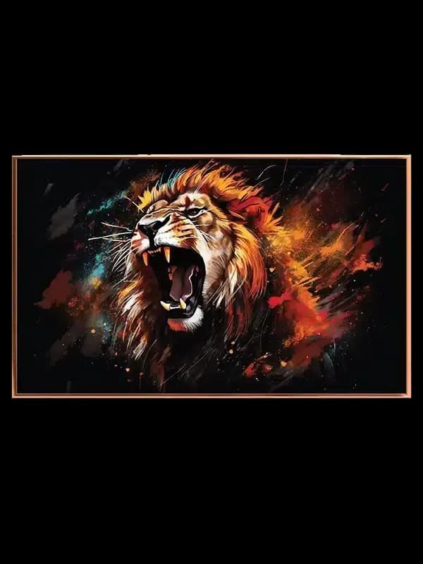 Lion Roar Plakat