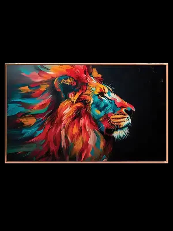 Colorful Lion Plakat