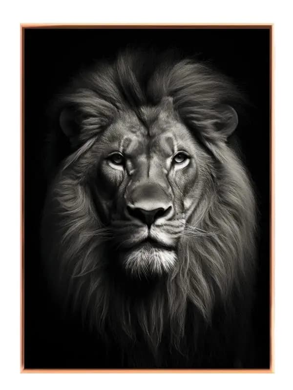 Lion Portrait I Plakat