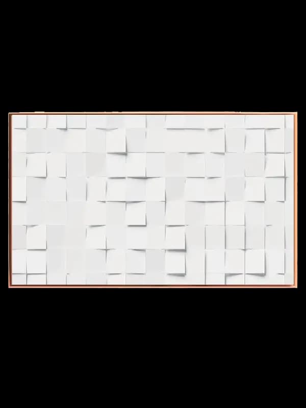 Folded Grid Texture Plakat