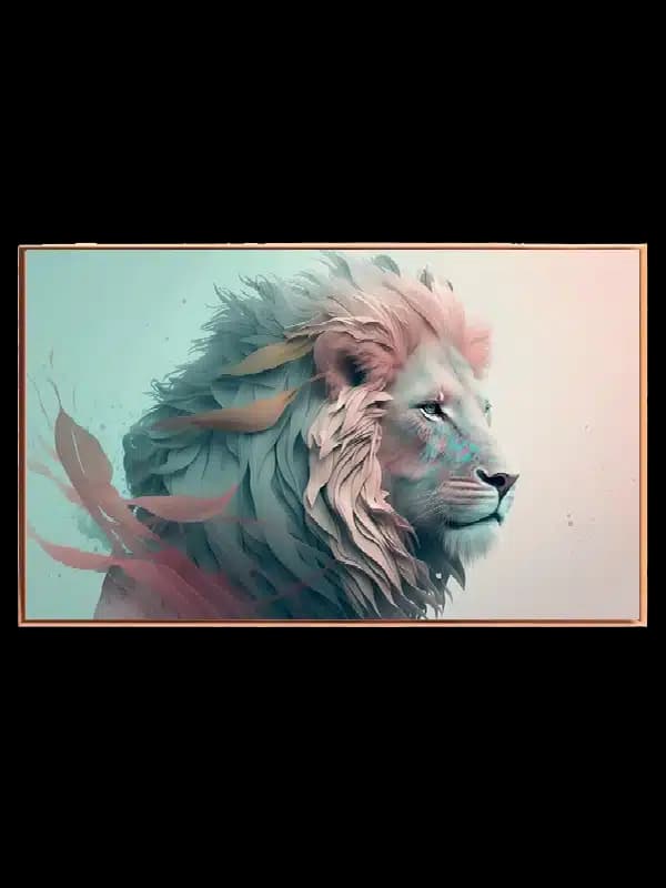 Mystic Lion Veil Plakat