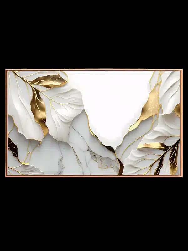 Golden Vein Contours Plakat