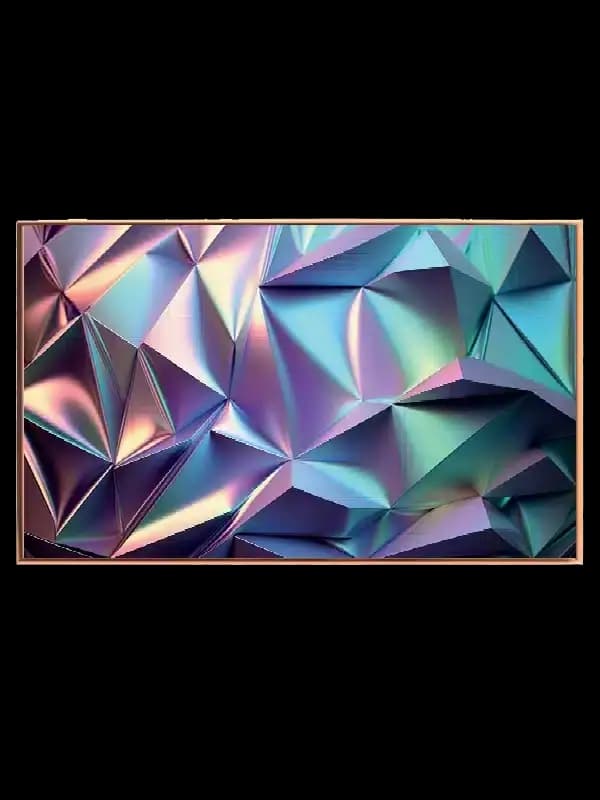 Prismatic Facet Depth Plakat