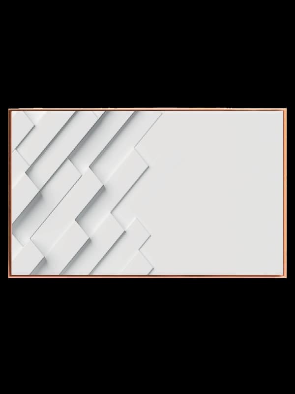 Layered Angles Composition Plakat
