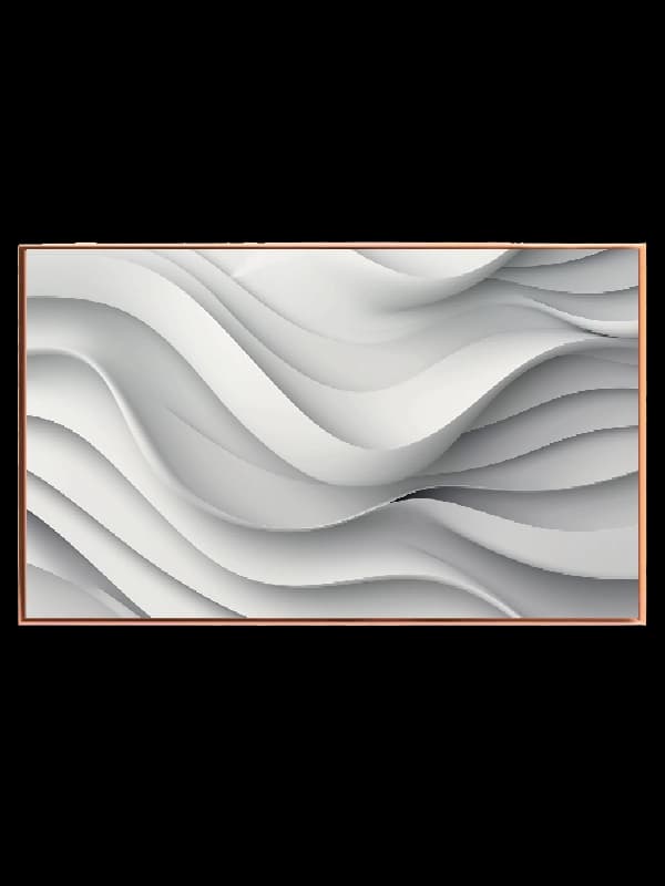 Layered Wave Contours Plakat