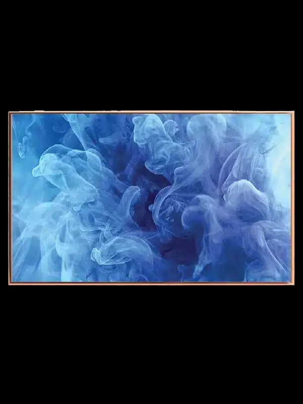 Blue Smoke Veins Plakat