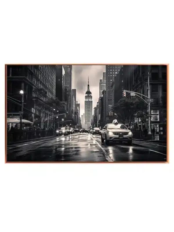 Regnvåd New York Gade
