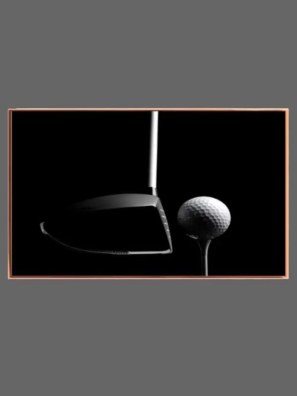 Golfdrømme i Sort og Hvid