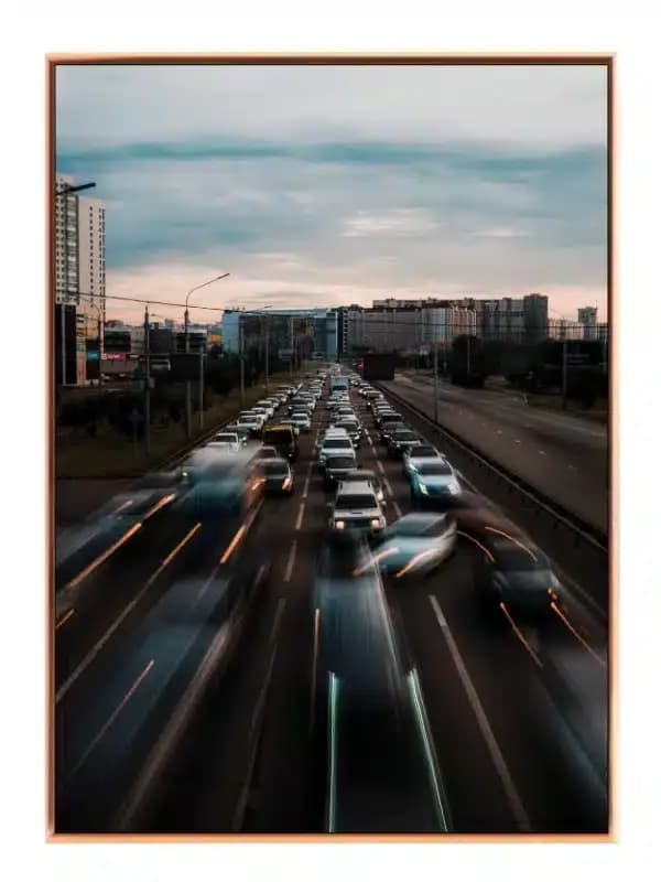 Aftenmylder på Bred Motorvej