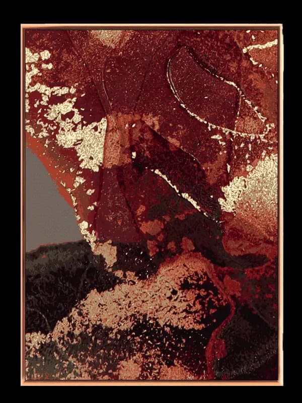 Crimson Vein Layers Plakat