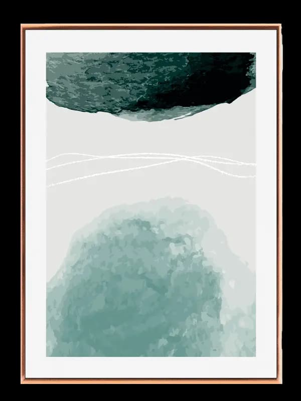 Moss Veil Layers Plakat