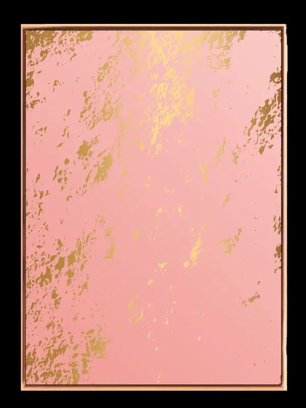 Rose Gold Veins Plakat