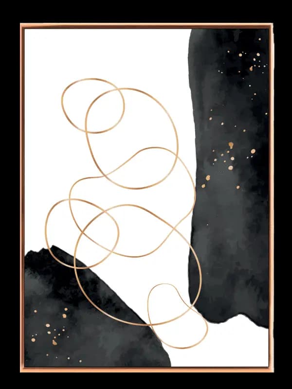 Golden Loop Harmony Plakat