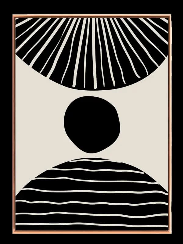 Layered Rhythm Plakat