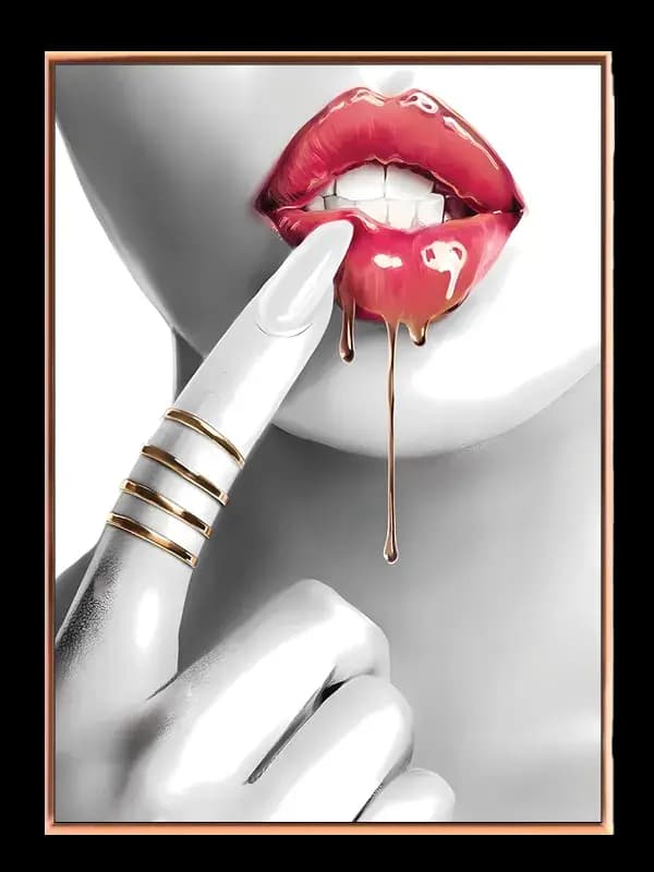 Neon Læber Edition LIPS18 Plakat